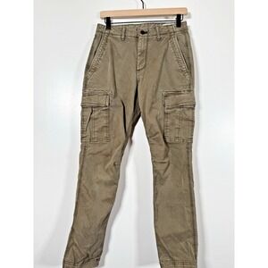 Gap Slim Taper Khaki Beige‎ Cargo Pants Tag Women's 29x30